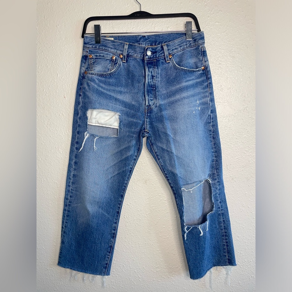 🔥Levis 501 ‘93 Straight Cropped Jeans Size W33 L24🔥